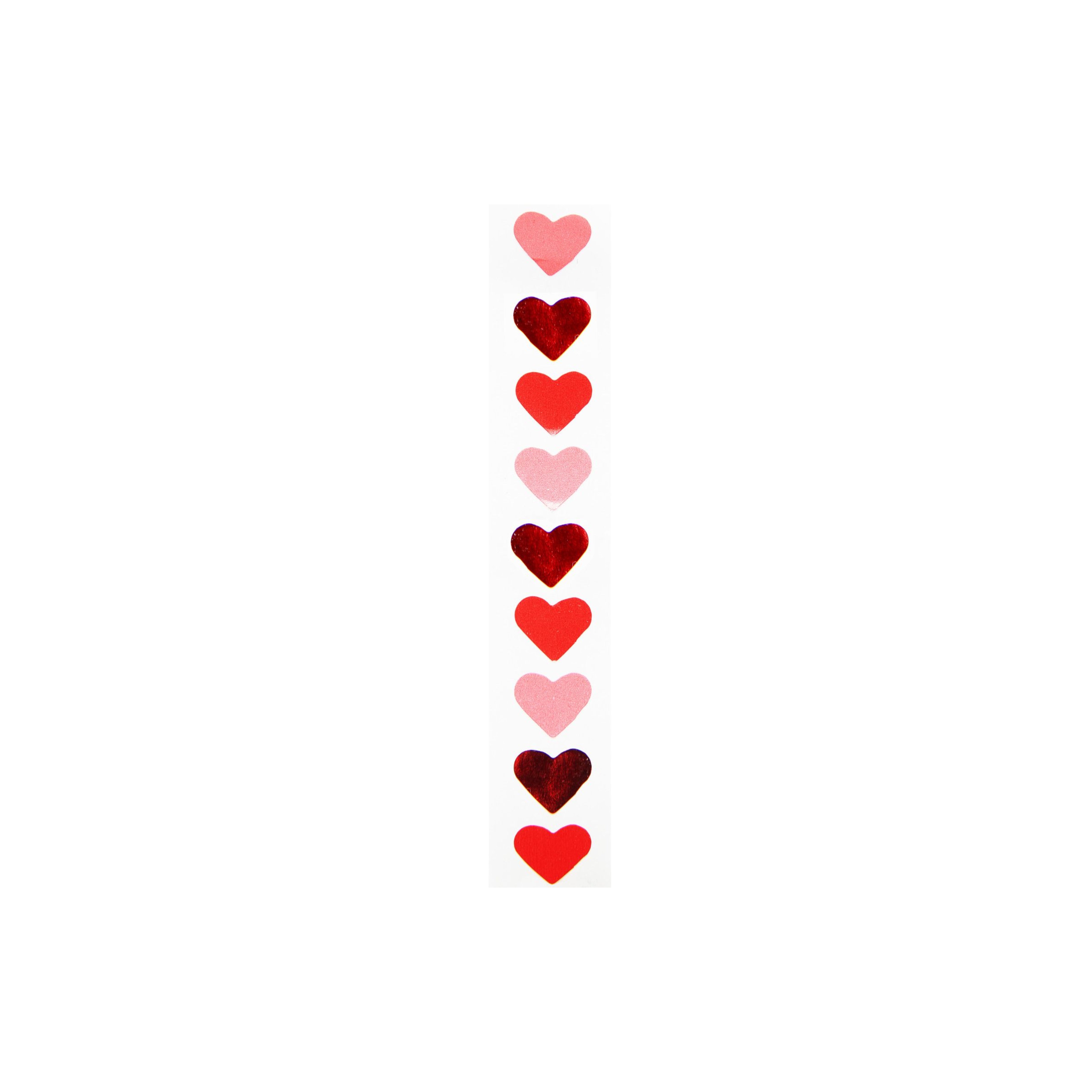 Mini Stickerrolle 'Herzen'