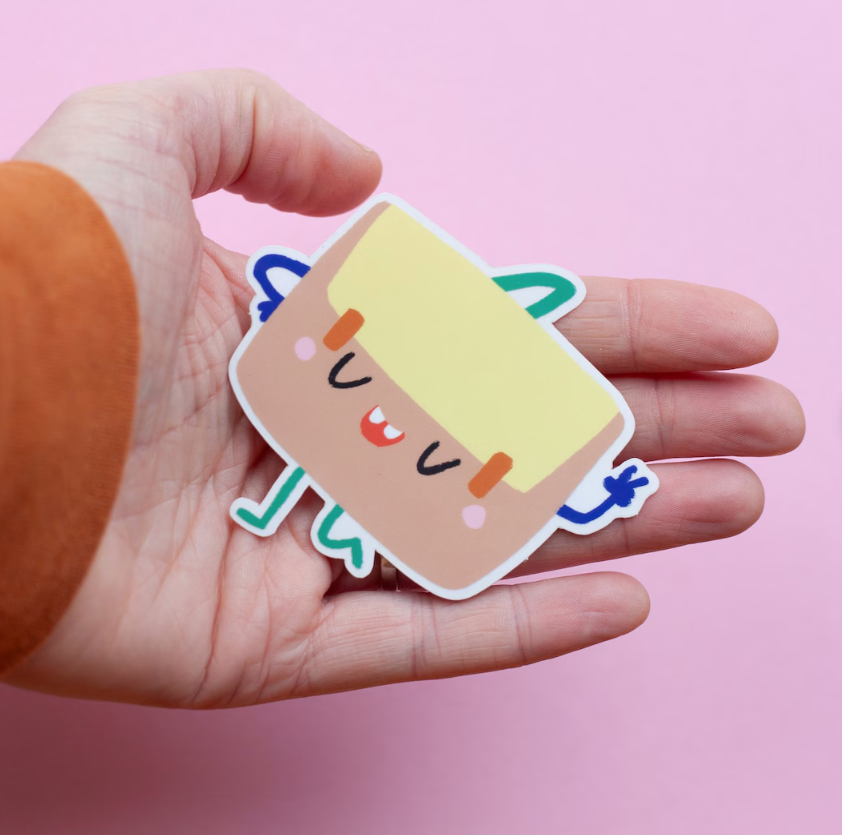 Bunter Clearsticker 'Tornister'
