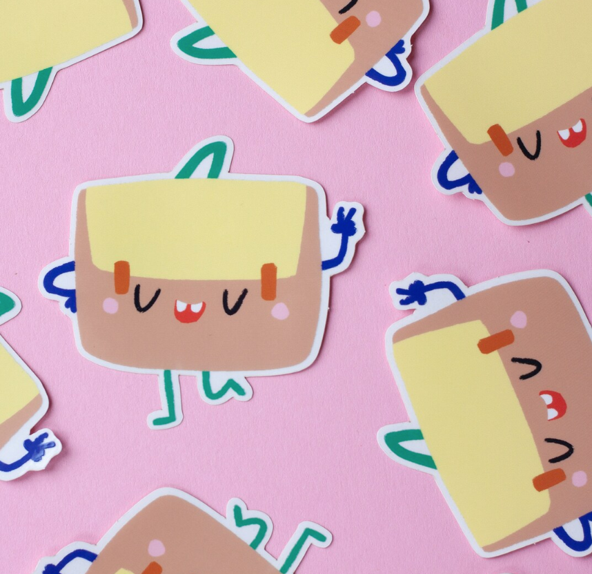 Bunter Clearsticker 'Tornister'