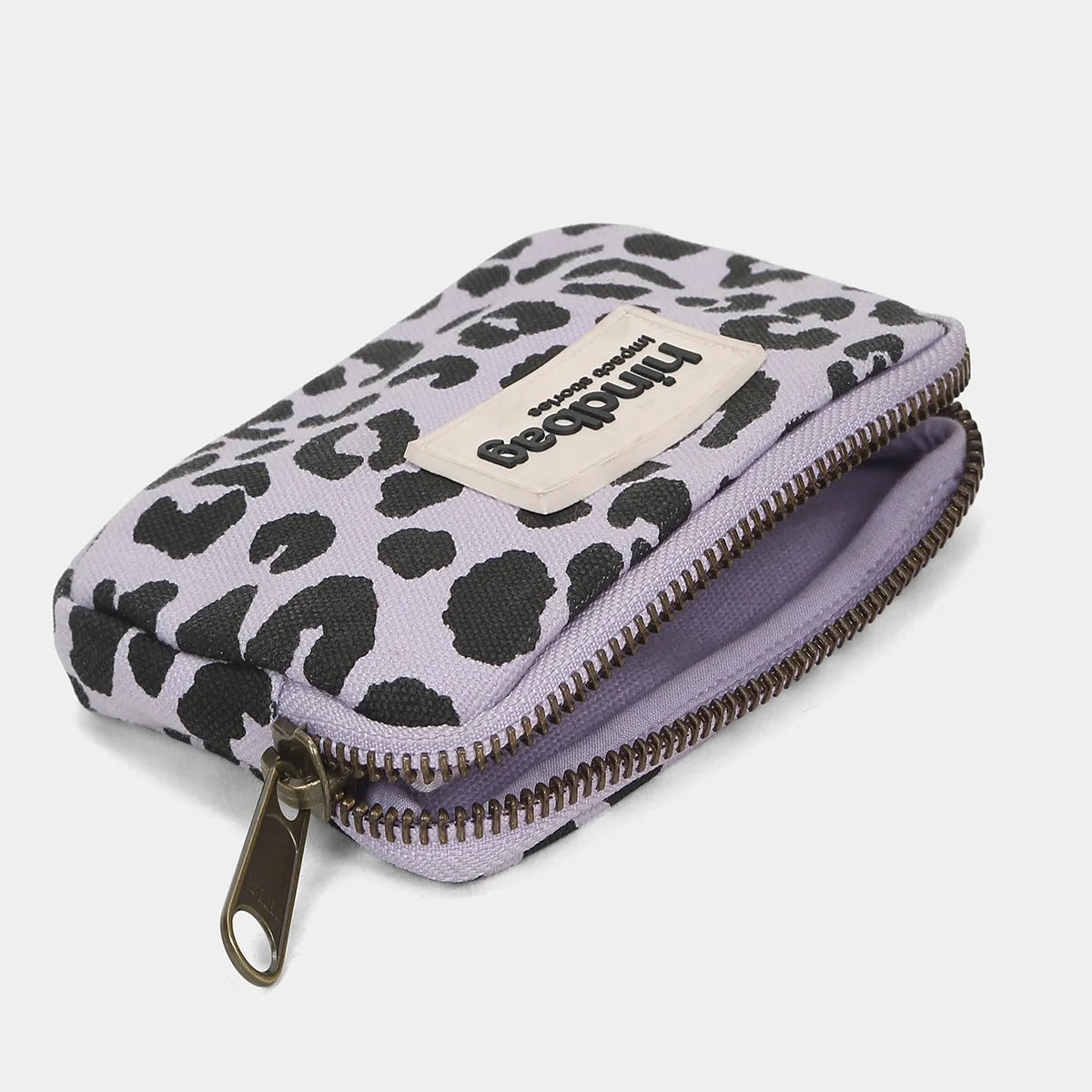 Geldbeutel 'Lili' Lila Leopard