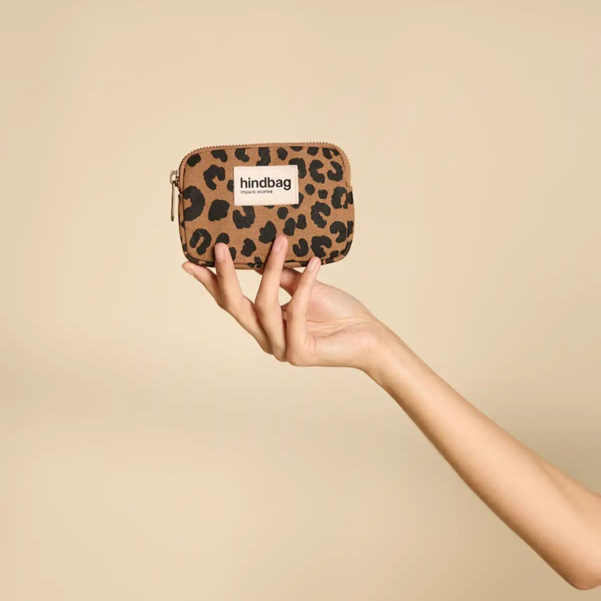 Geldbeutel 'Lili' Zimt Leopard