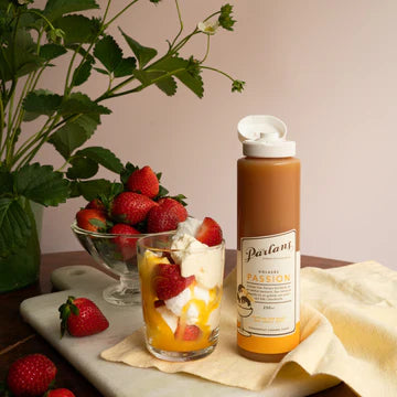 Karamellsauce Passionsfrucht Squeeze