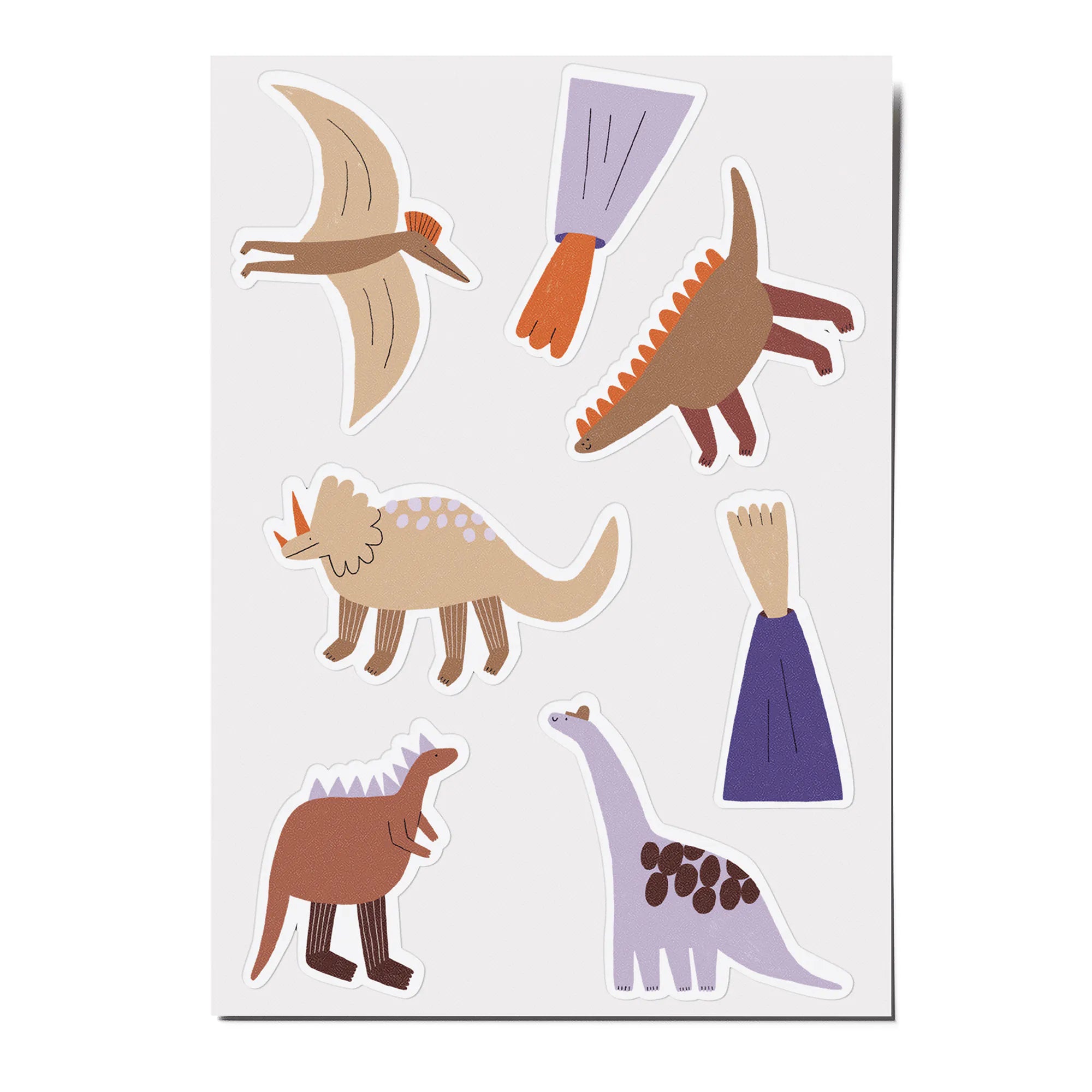 Stickerbogen 'Dinos'