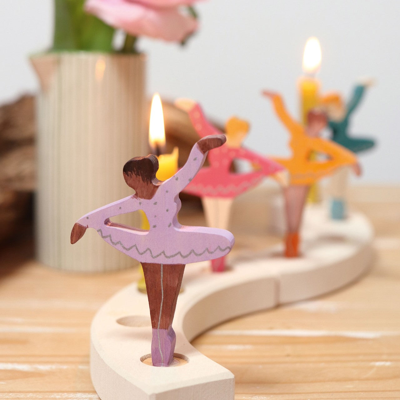 Steckfigur Ballerina Fliederduft