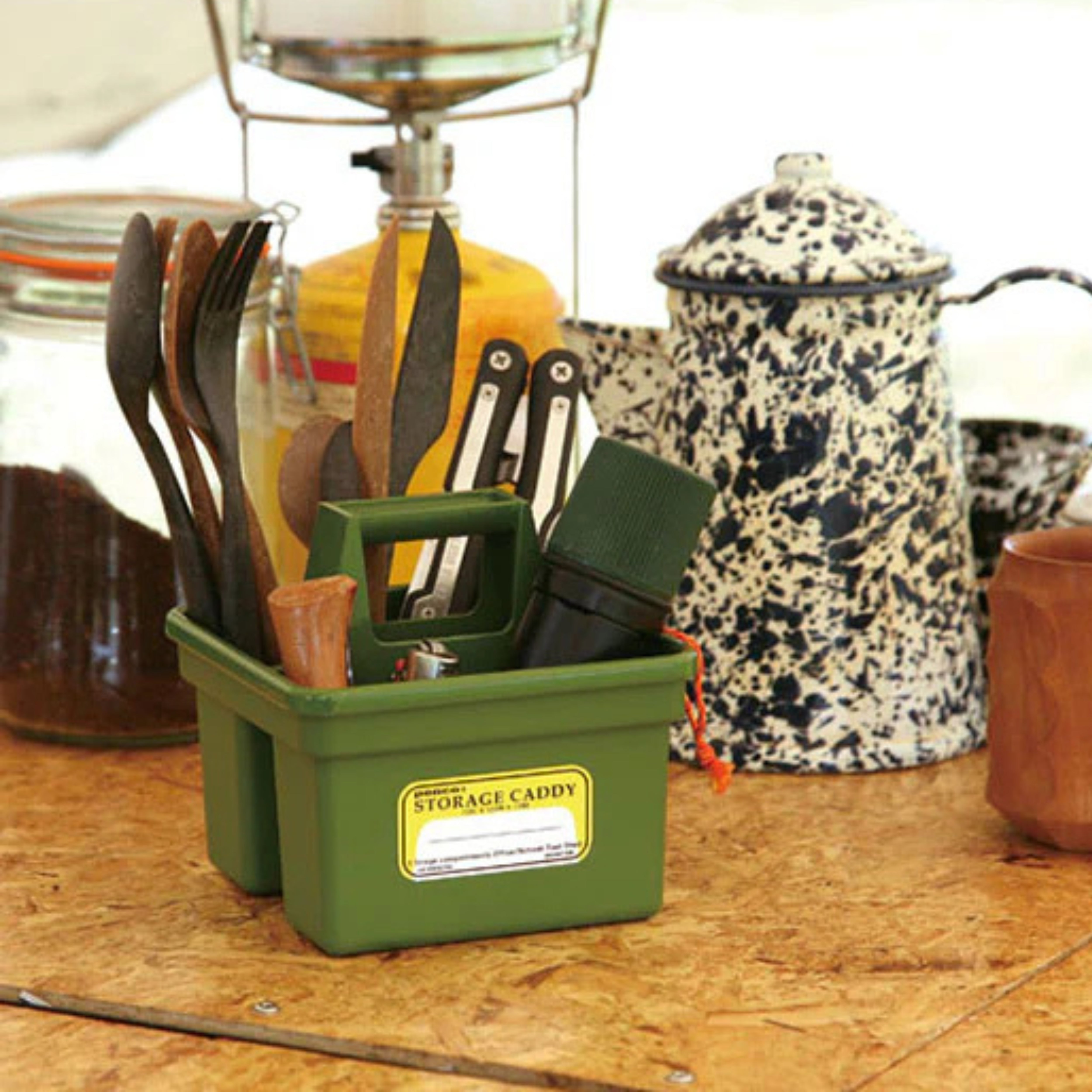 Storage Caddy Small Green