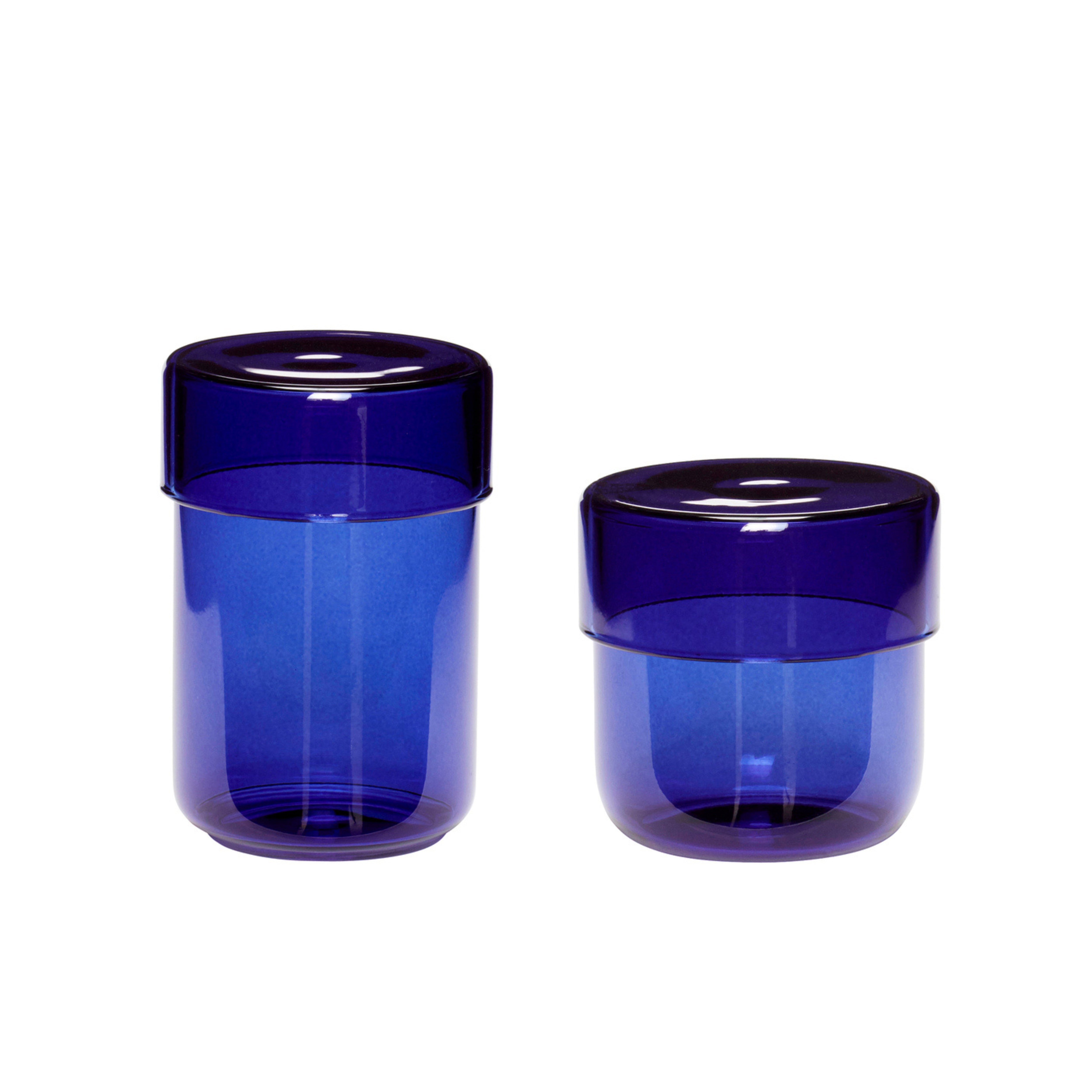 Aufbewahrungsglas 'Pop' Tall Blue