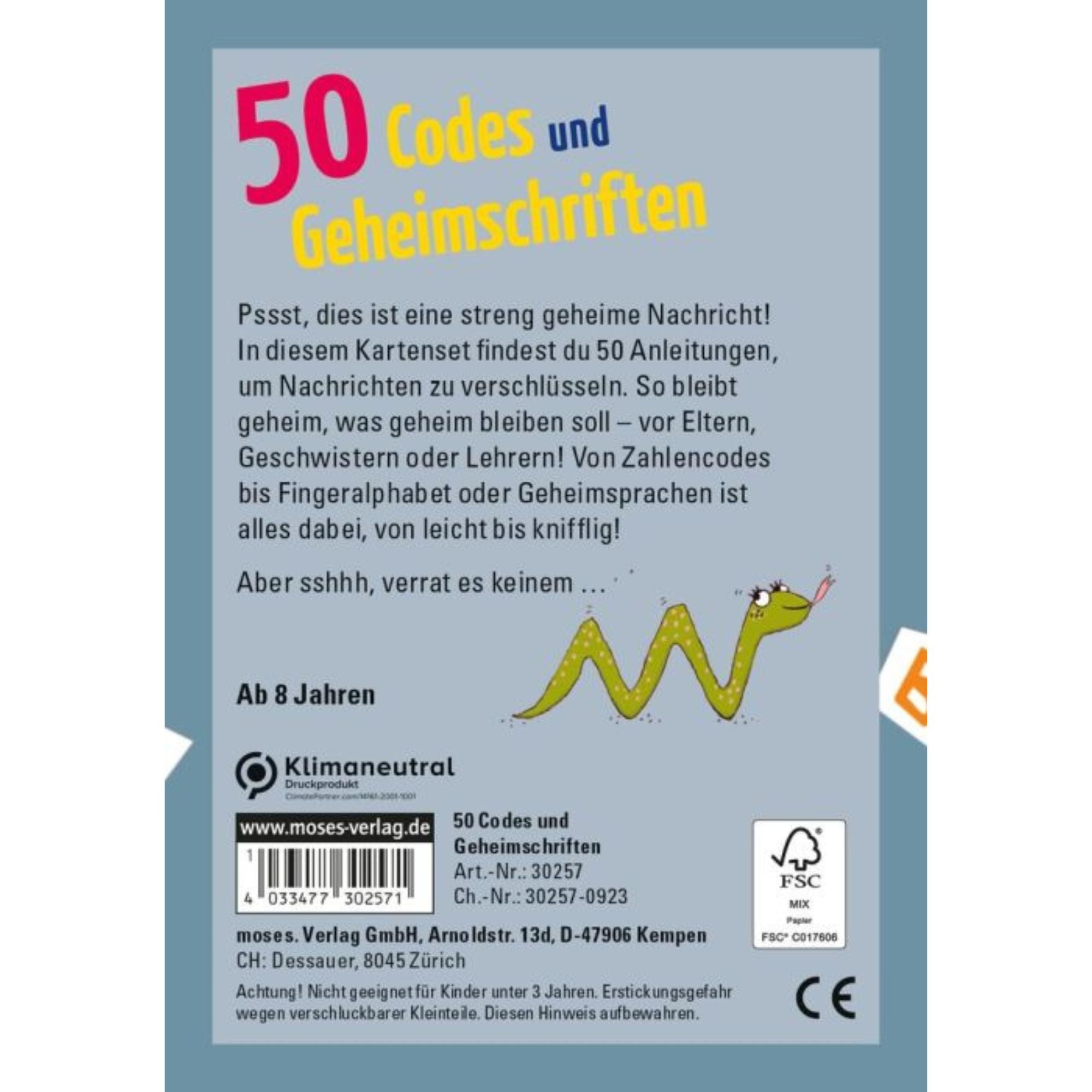 50 Codes und Geheimschriften