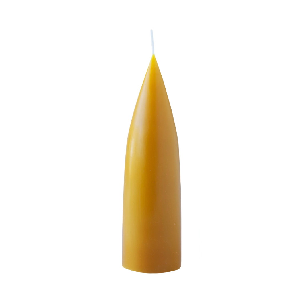 Colored Cone-Shaped Candle Honey