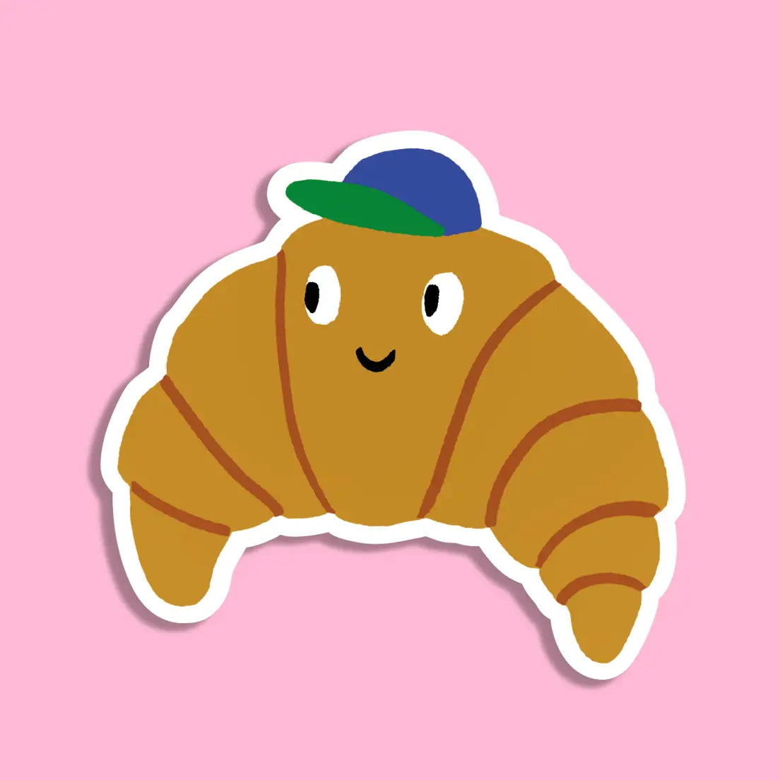 Aufkleber 'Croissant'