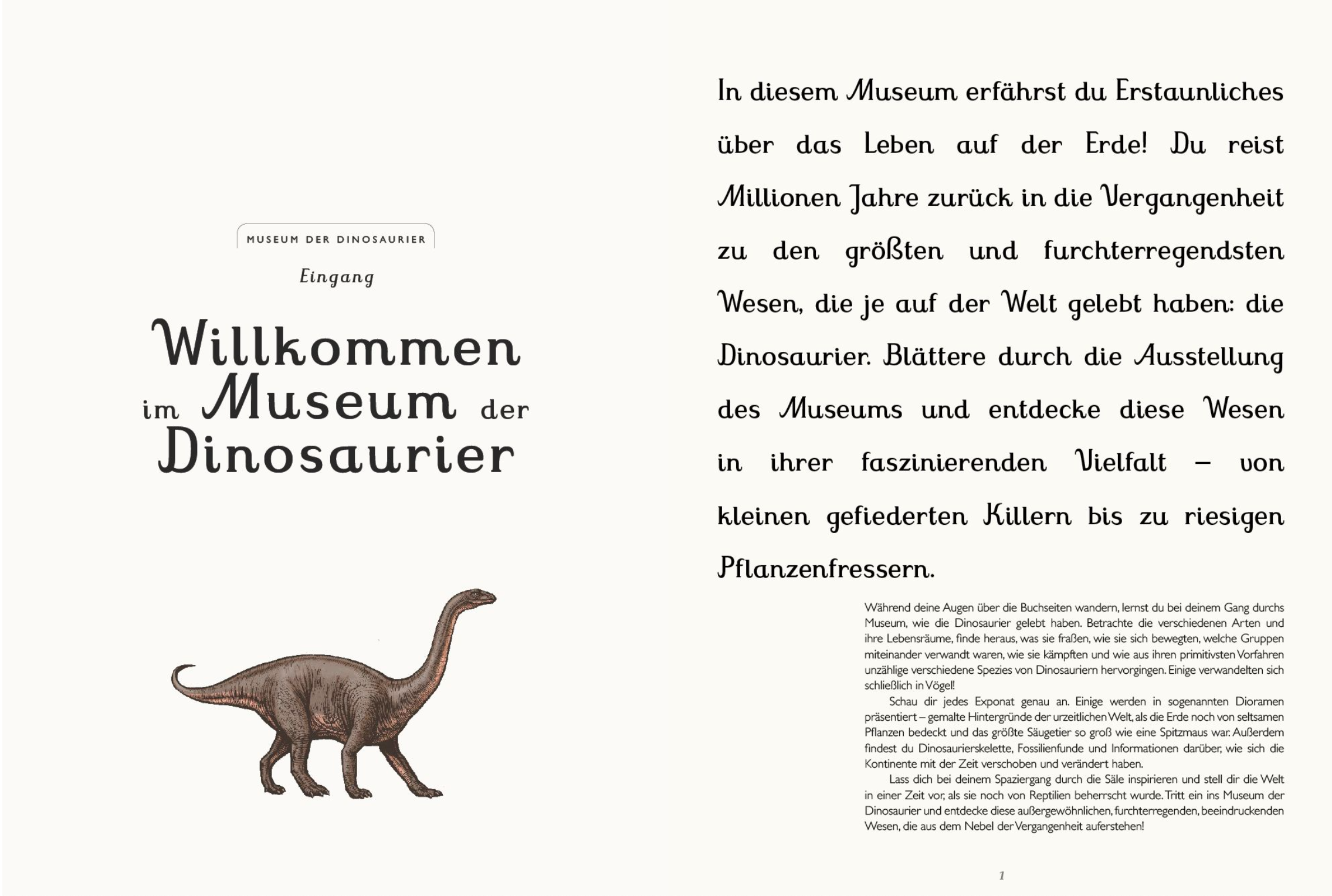 Das Museum der Dinosaurier