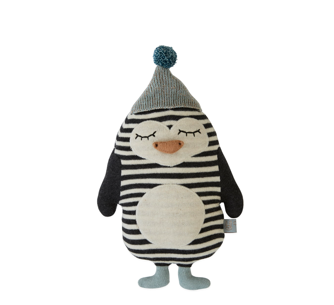 Strick-Kuscheltier Pinguin Bob