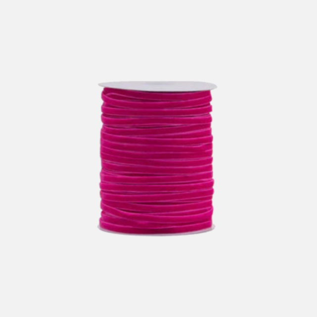 Samtband Pink 6mm