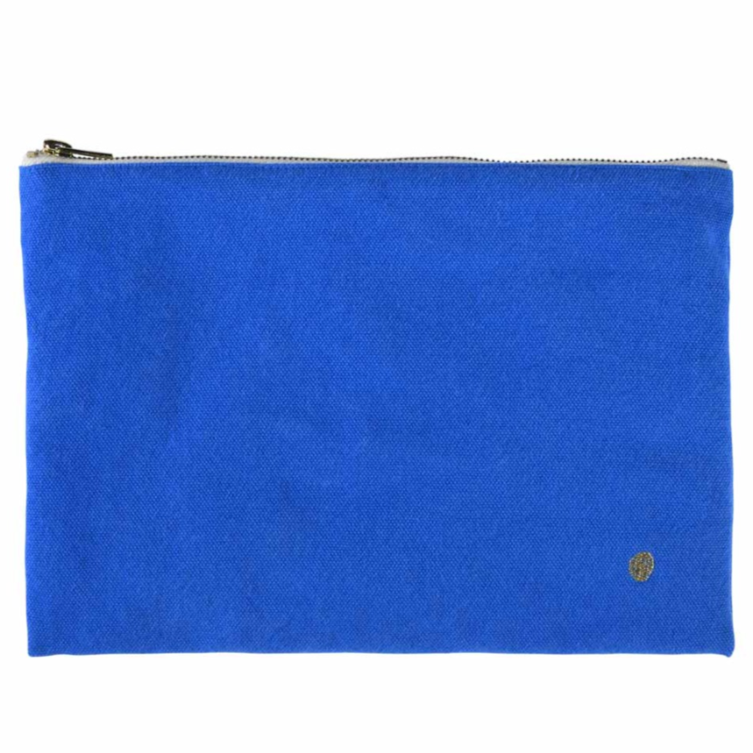 Tasche 'Déperlant L' Bleu Mecano