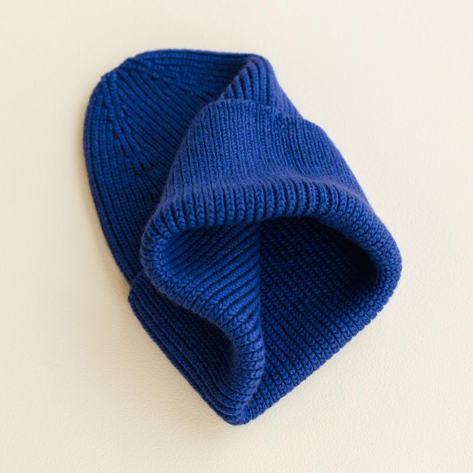 COMING SOON Merino Beanie 'Fonzie Adult' Cobalt Blue