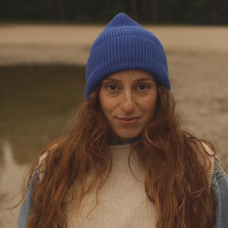 COMING SOON Merino Beanie 'Fonzie Adult' Cobalt Blue