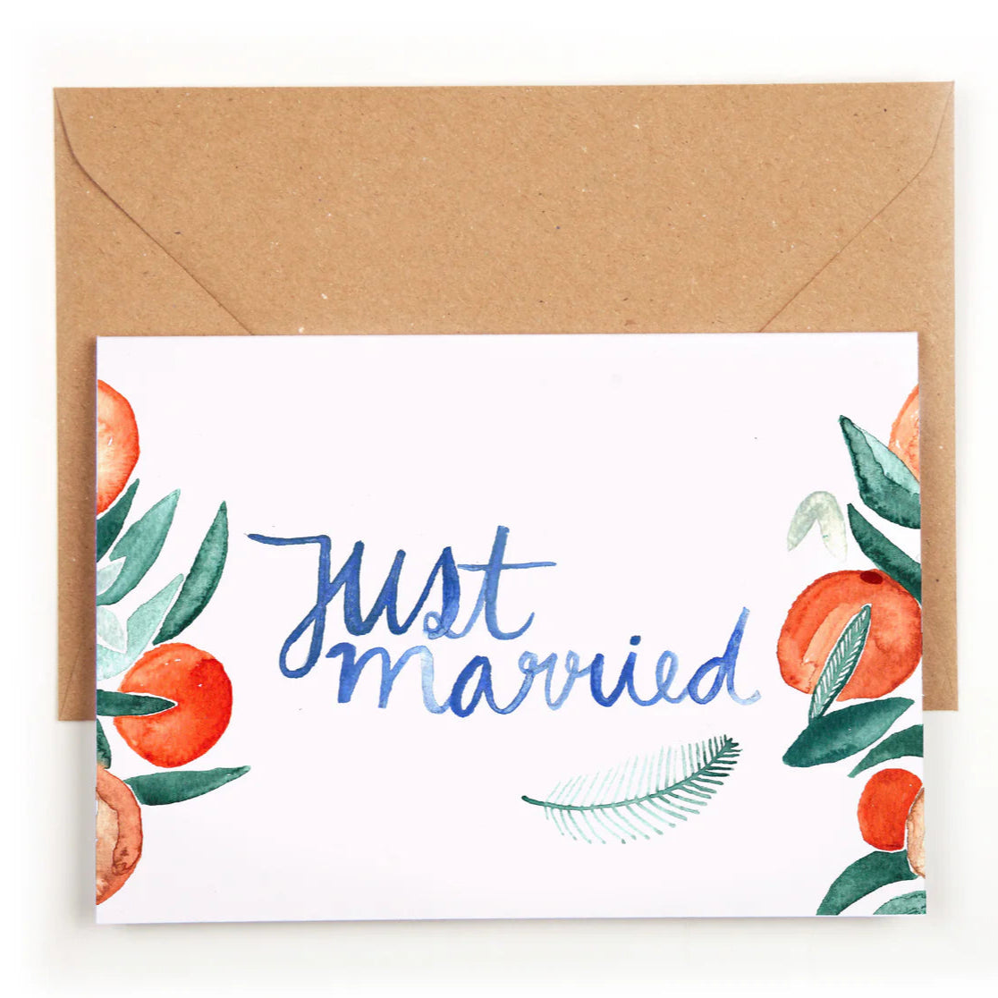 Klappkarte 'Just Married'