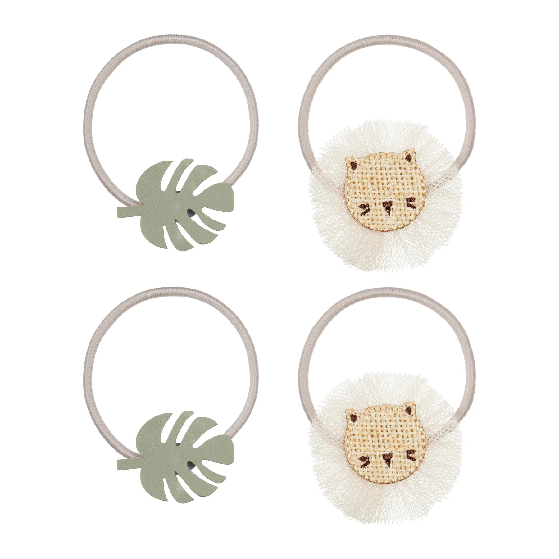 Leonardo Lion Hair Ties