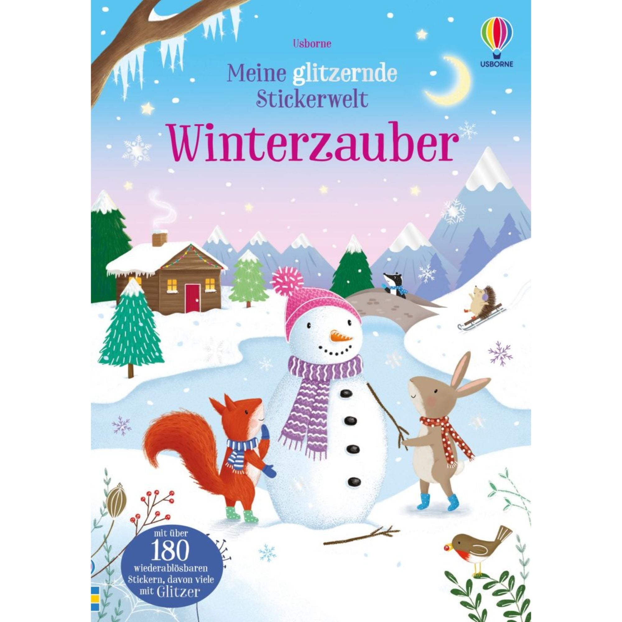 Meine glitzernde Stickerwelt: Winterzauber