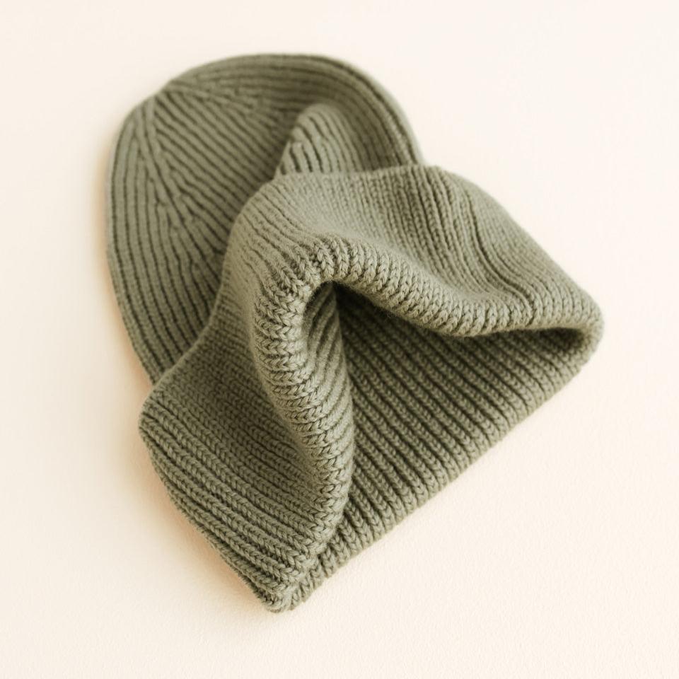 Merino Beanie 'Fonzie Kids' Artichoke