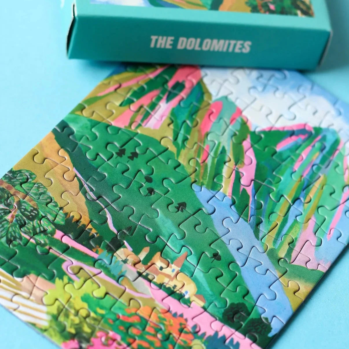 Minipuzzle 'The Dolomites'