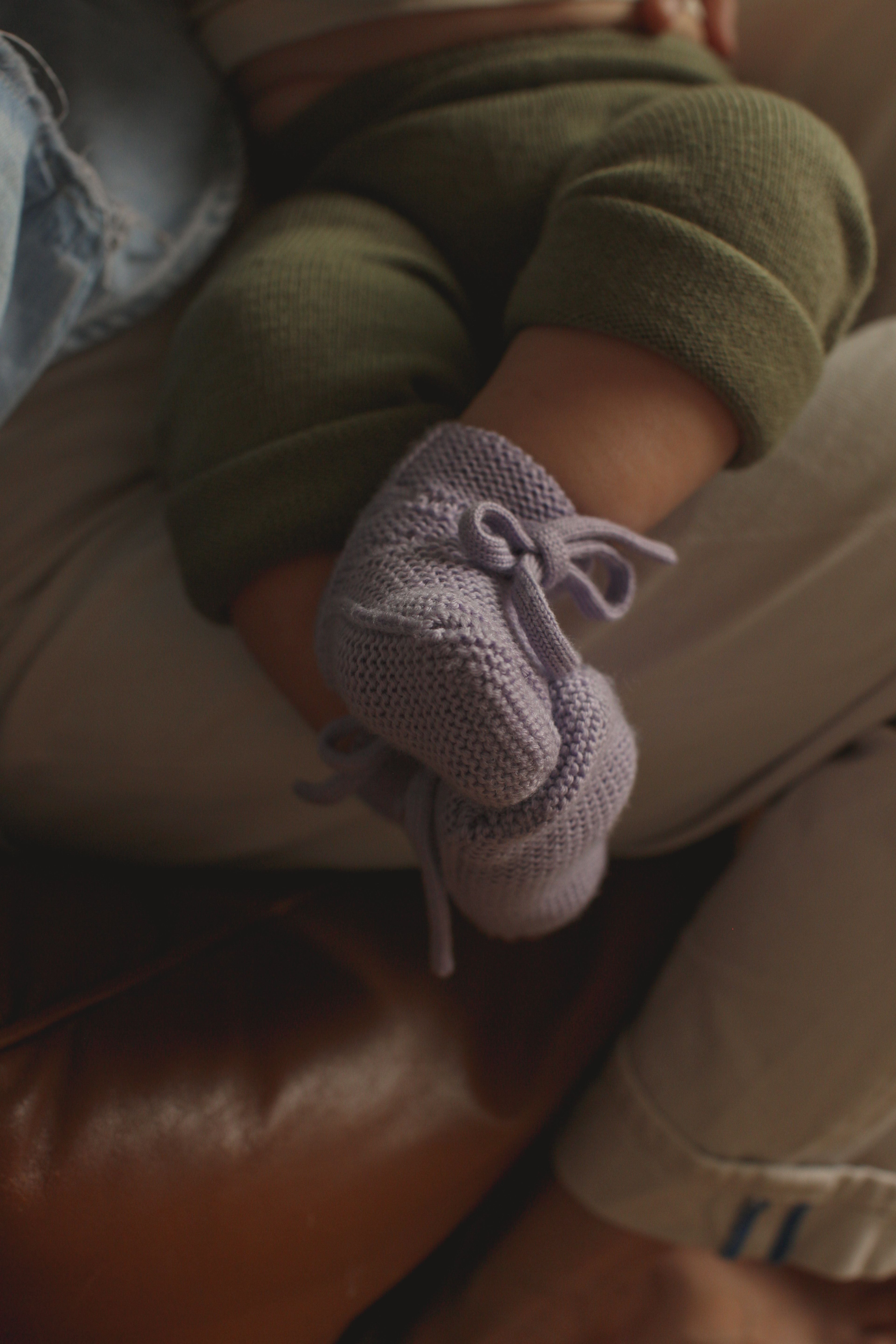 Booties Light Lilac