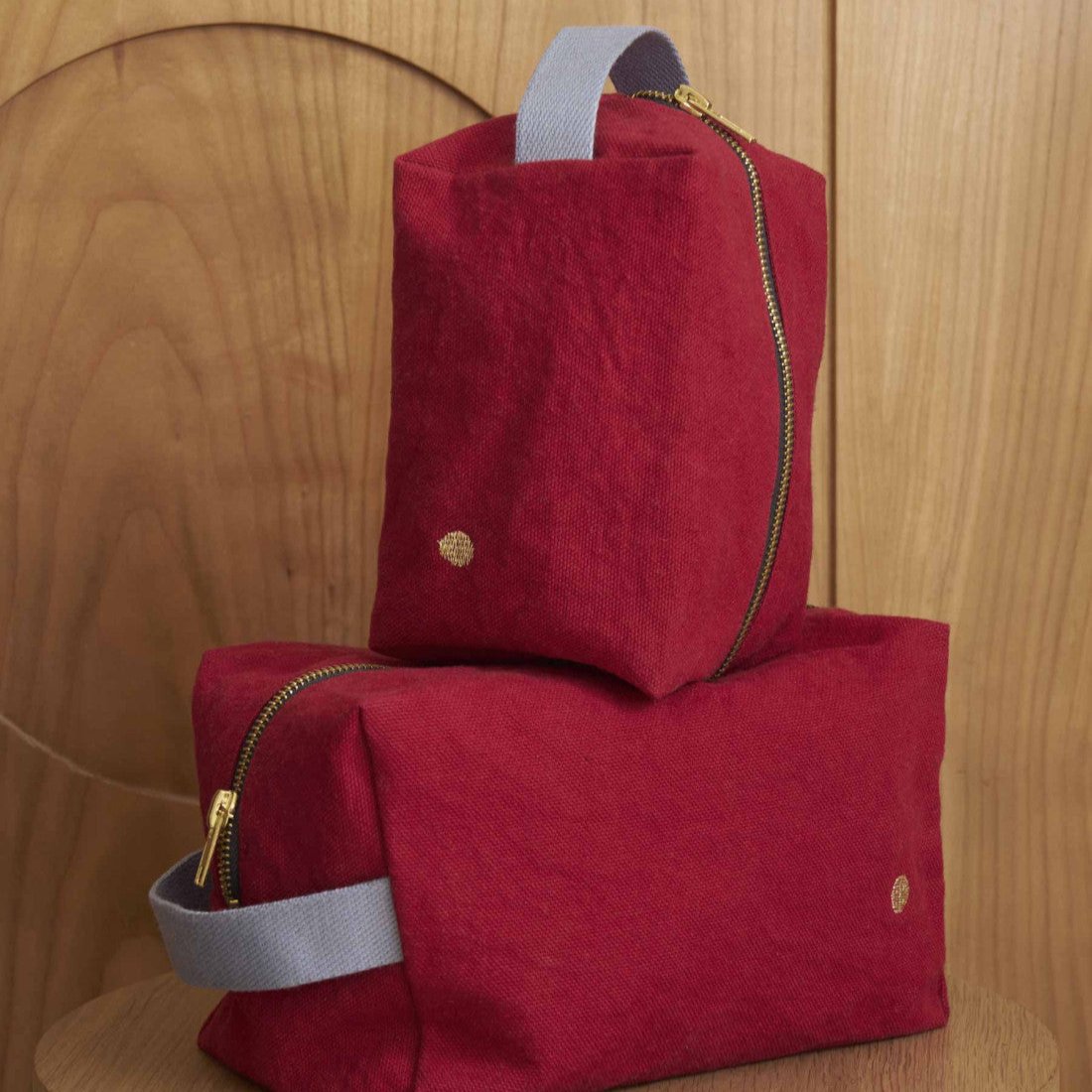 Pouch Cube 'Déperlant S' Cherry