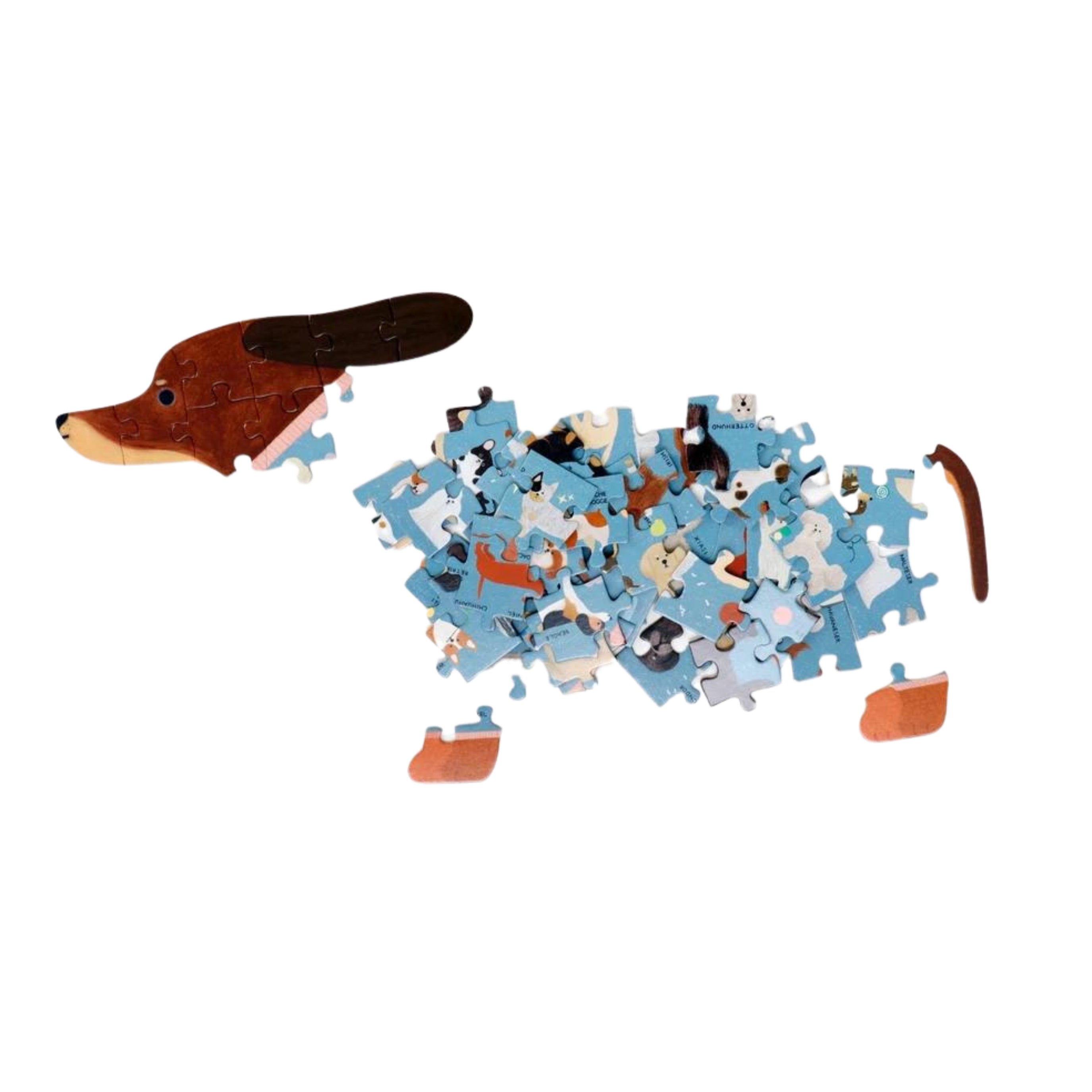 Puzzle 'Hunde von A-Z'