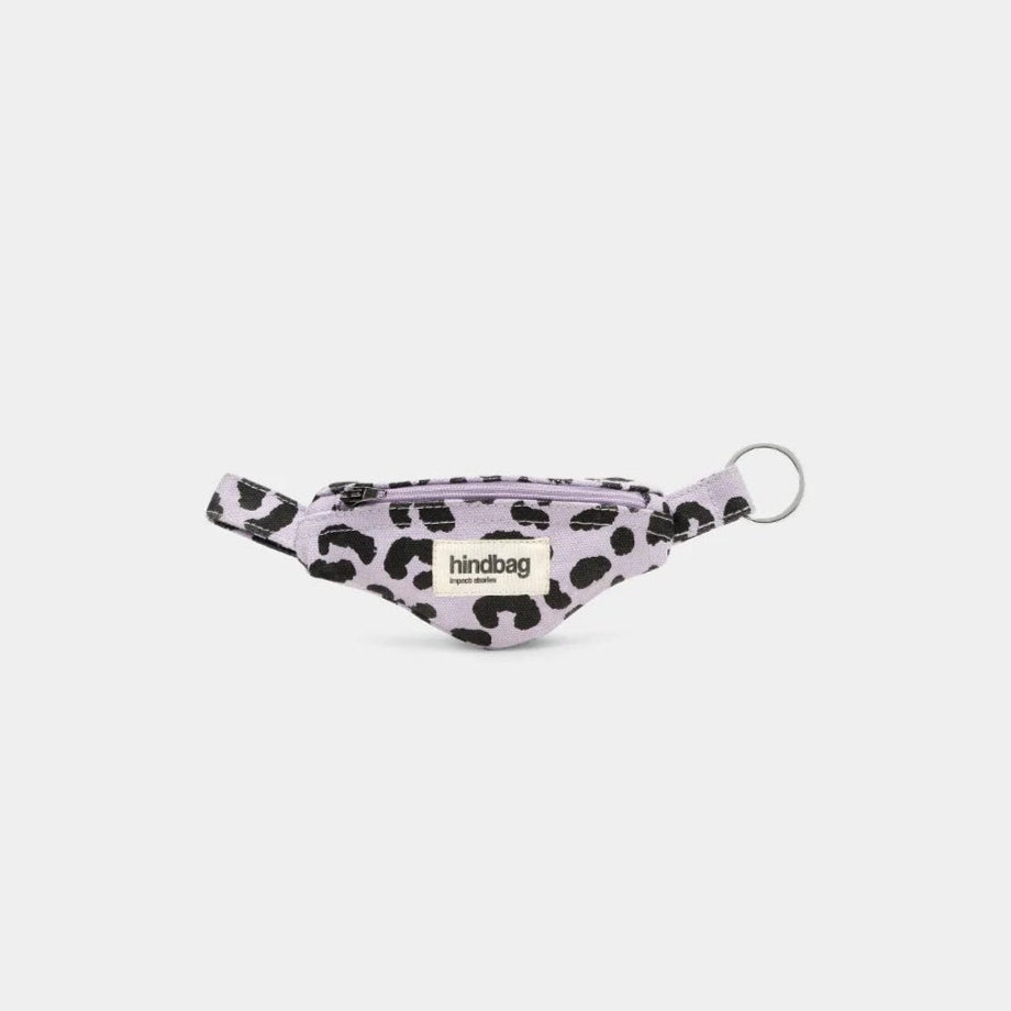 Schlüsselanhänger 'Como' Lila Leopard
