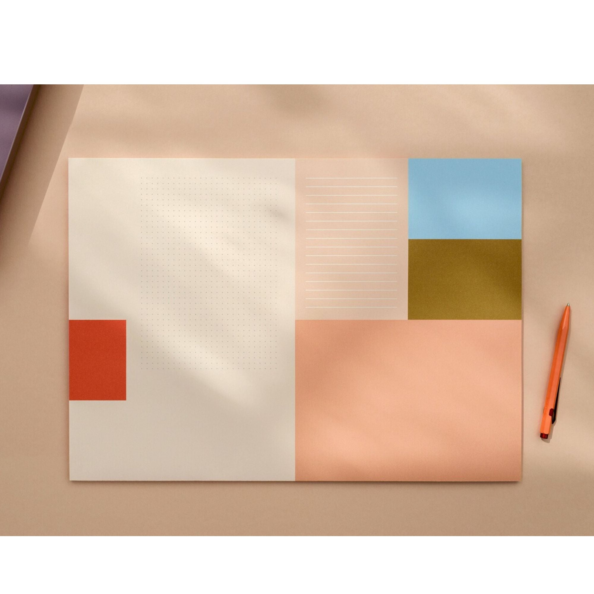 Schreibtischunterlage 'Color Block'