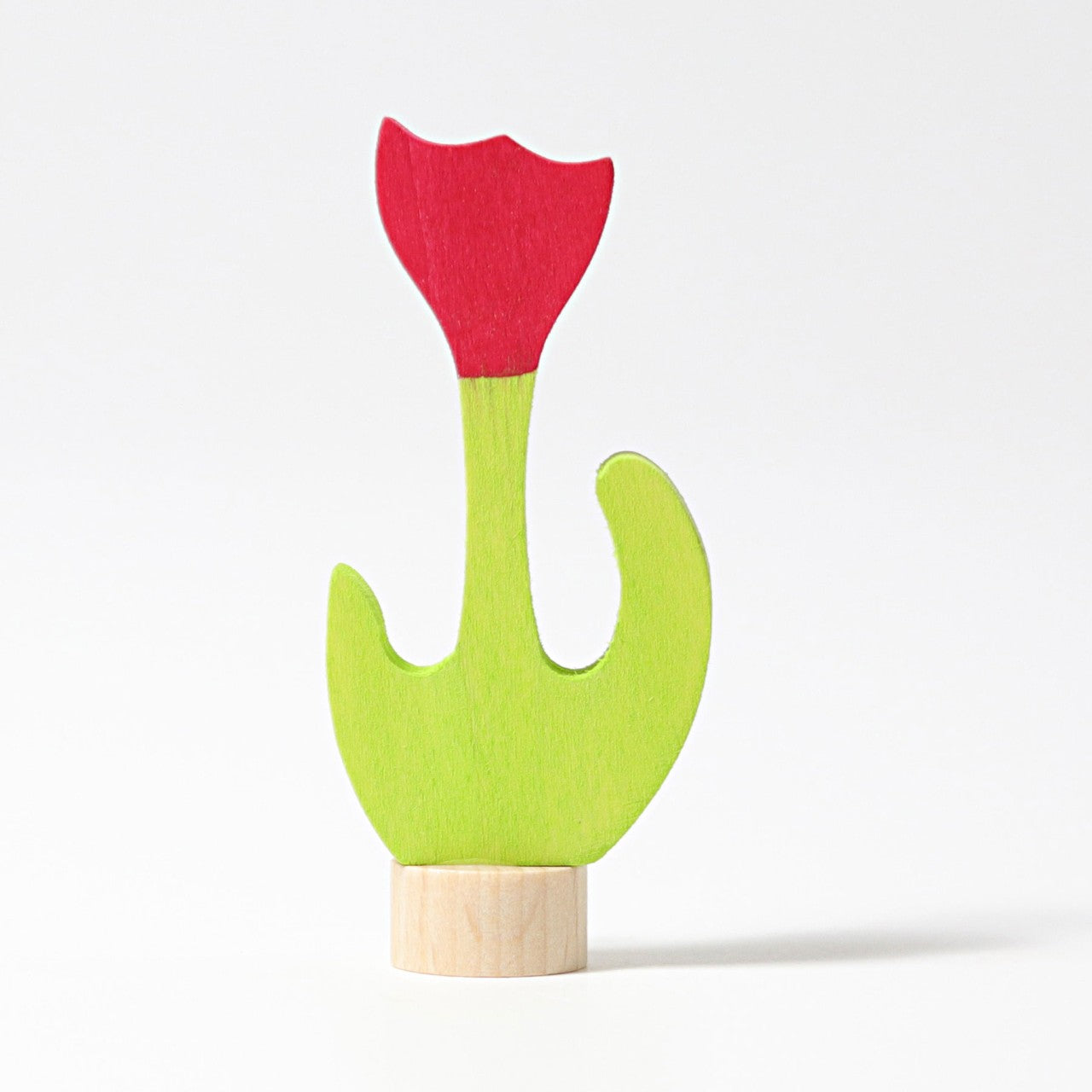 Steckfigur rote Tulpe