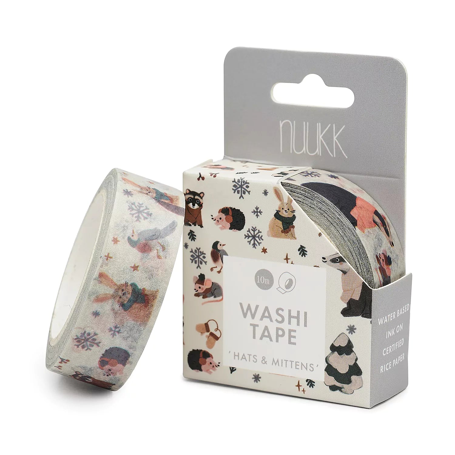 Washi Tape 'Mützen und Schals'