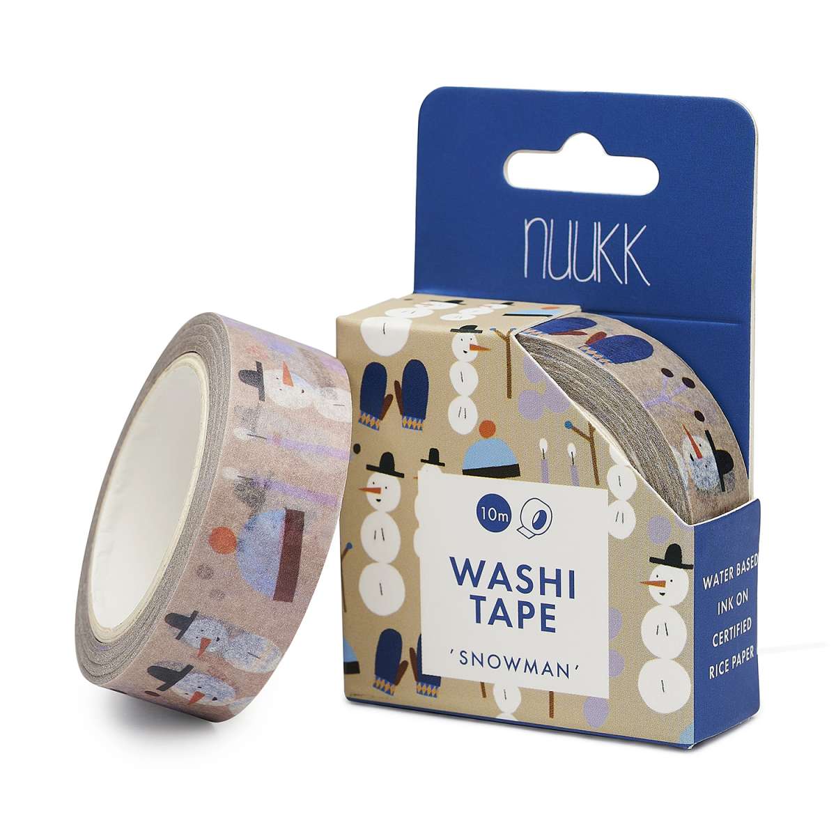 Washi Tape 'Schneemann'