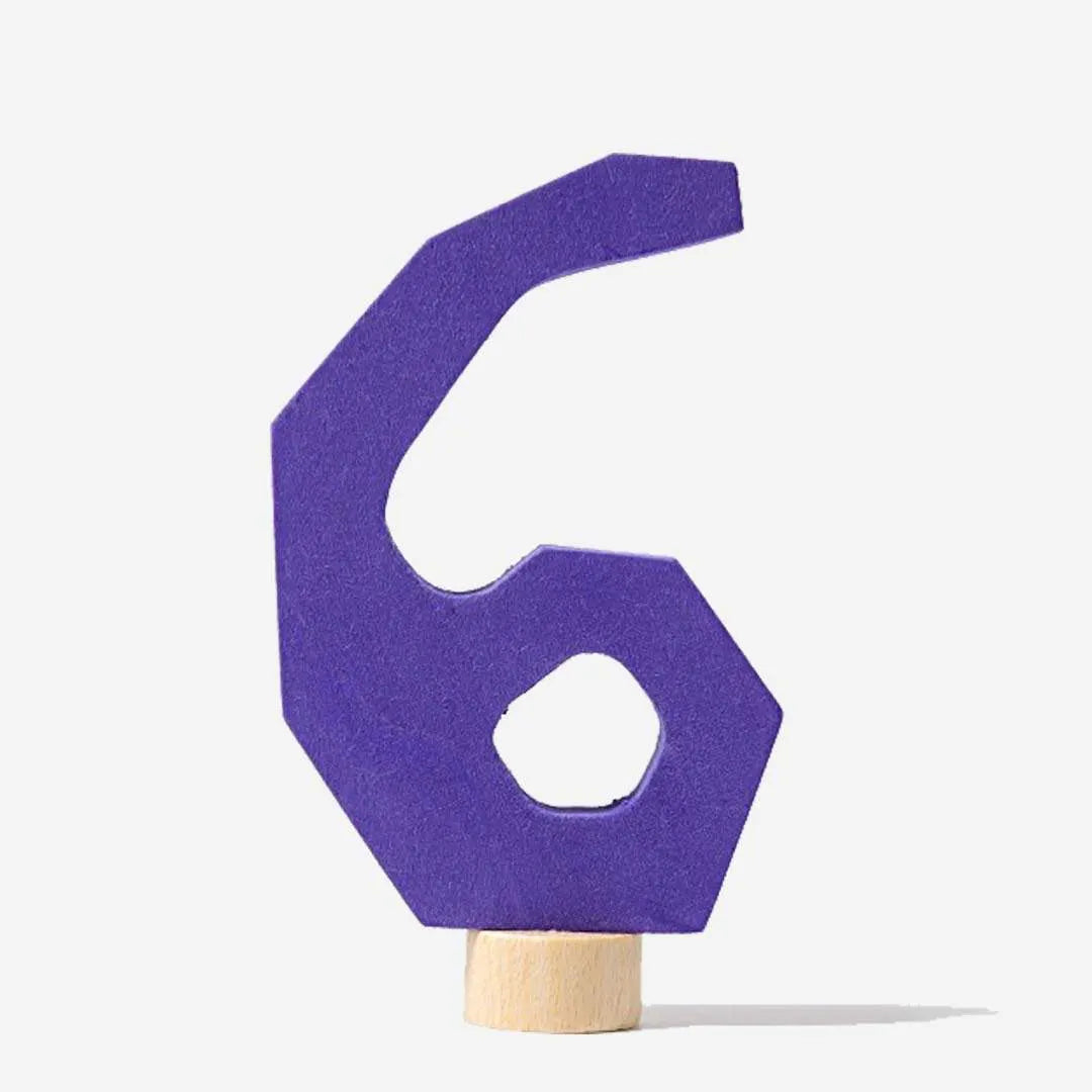 Zahlenstecker 6