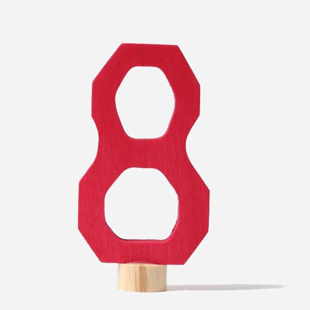 Zahlenstecker 8