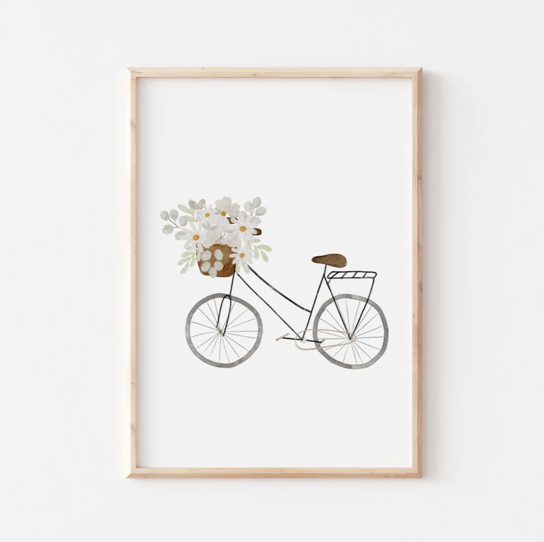 Poster 'Fahrrad' A4
